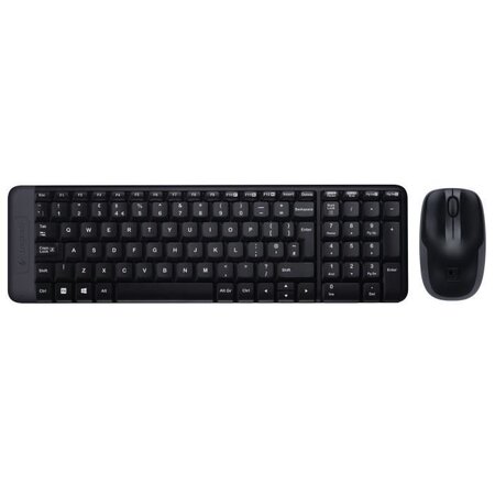 Logitech ensemble clavier souris mk220 - azerty - sans fil