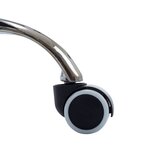 vidaXL Chaise de bureau pivotante Noir Similicuir