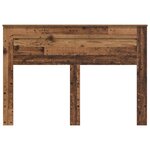 vidaXL Tête de lit Bois Ancien 140 cm Bois d'ingénierie