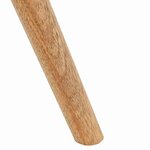 vidaXL Table basse 3 Pièces Marron Bois de noyer massif