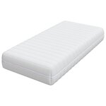 vidaXL Matelas Blanc 70 x 140 cm Polyester