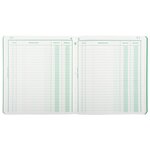 Registre exacompta 930 piqûre recettes - dépenses 2 colonnes