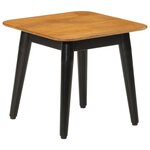 vidaXL Table basse 45x45x40 cm bois de manguier solide et fer