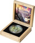 Pièce de monnaie en Argent 5 Dollars g 62.2 (2 oz) Millésime 2024 The Punk Universe BU SOLARPUNK