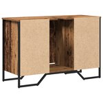 vidaXL Meuble lavabo Bois ancien 91x35x60 cm en bois d'ingénierie