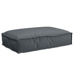 vidaXL Coussin pour assise de palette Anthracite 60 x 40 x 8 cm