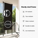 vidaXL Store roulant d'extérieur 120 x 270 cm Anthracite