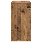vidaXL Bureau Bois ancien 80 x 40 x 76 cm Bois d'ingénierie