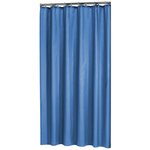 Sealskin rideau de douche madeira 120x200 cm bleu