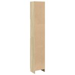 vidaXL Armoire de salle de bain Chêne sonoma 32x25 5x190 cm Aggloméré