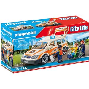 PLAYMOBIL 71037 - City Life La voiture de médecin urgentiste