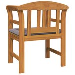 vidaXL banc Finition à l'huile naturelle 68 5 x 46 x 82 5 cm