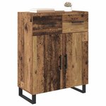 vidaXL Buffet Bois Ancien 69 5 x 34 x 90 cm Bois d'ingénierie