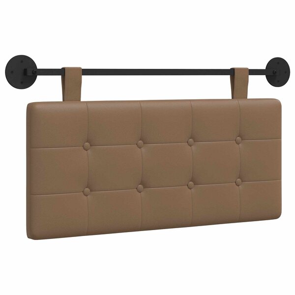 vidaXL Tête de lit suspendue Cappuccino Simili cuir