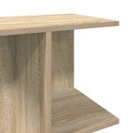 vidaXL Table de chevet chêne sonoma 46 5x29x61 cm bois d'ingénierie
