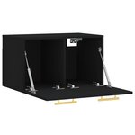 vidaXL Armoire murale Noir 60x36 5x35 cm Bois d'ingénierie