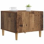 vidaXL Table basse Bois ancien 49 x 50 x 40 cm Bois d'ingénierie