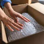 Pack And Move - Lot 2 Films À Bulle Recyclés - 0 5 X 5 M - Déménagement  Expédition Et Protection - Papier Bulle De Qualité