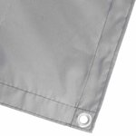 vidaXL Écran de balcon Gris clair 100 x 300 cm Tissu Oxford