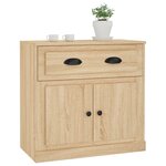 vidaXL Buffet chêne sonoma 70x35 5x67 5 cm bois d'ingénierie