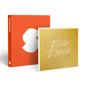 SMARTBOX - Coffret Cadeau Mille mercis -  Multi-thèmes