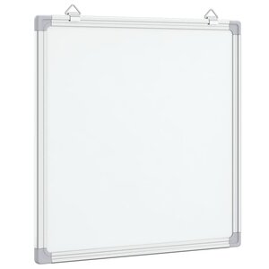 Tableau Blanc Magnétique Pliable VidaXL - 160x50 Cm - Aluminium - Surface Lisse, Facile à Nettoyer - 4 Crochets Inclus
