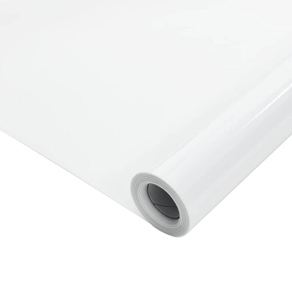 vidaXL Film de fenêtre statique Blanc dépoli 90 x 500 cm PVC