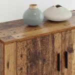 vidaXL Ensemble de meuble TV mural 2 Pièces Bois Ancien 80 x 34 5 x 40 cm