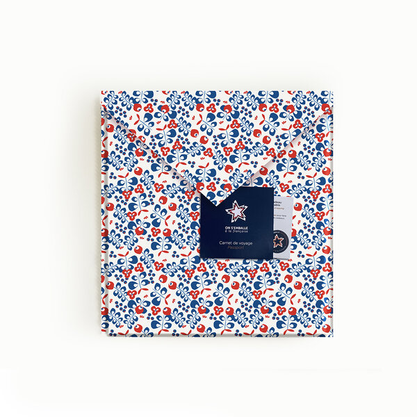 KIT Pochette cadeau réutilisable L Bleu Limoges