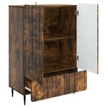 vidaXL Buffet Chêne fumé 66 x 34 5 x 97 cm Bois d'ingénierie