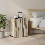 vidaXL Meuble de Lavabo de Salle de Bain Blanc 38 x 33 5 x 48 cm