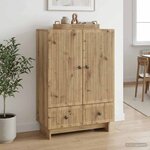 vidaXL Buffet Chêne Artisanal 66 x 34 5 x 95 cm Bois d’ingénierie