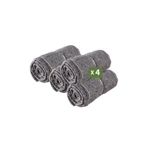 Pack and Move - Lot 4 Couvertures De Protection Pour Déménagement Et Stockage - 1 5 X 2 M - Épaisse Et Résistante - Protection TV Protection Meubles