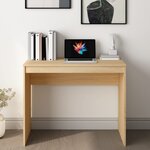 vidaXL Bureau Chêne sonoma 90x40x72 cm Bois d'ingénierie