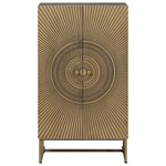 vidaXL Haut Armoire Laiton 53 5 x 30 x 95 cm