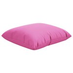 vidaXL Coussins décoratifs 4 Pièces Rose 40 x 40 cm tissu