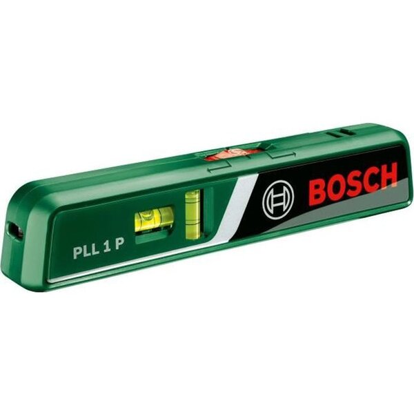 Niveau laser Bosch - PLL 1 P + 1 support mural  2 piles