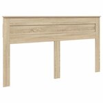 vidaXL Tête de lit Chêne Sonoma 200 cm Bois d'ingénierie