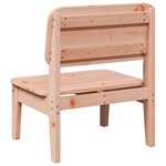 vidaXL Chaises de jardin lot de 2 60x52 5x72 cm bois massif de douglas