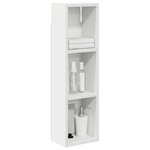 vidaXL Armoire murale de salle de bain Blanc 20 x 14 x 70 cm