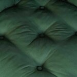 vidaXL Canapé modulaire 2 Pièces Vert 140 x 70 x 36 cm tissu