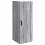 vidaXL Armoire Murale Sonoma gris 33 x 34 5 x 90 cm Bois d'ingénierie