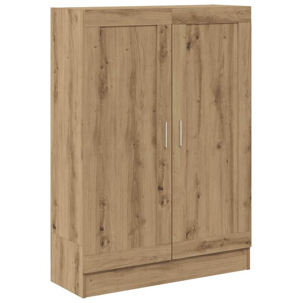 vidaXL Bibliothèque chêne artisanal 82 5x30 5x115 cm bois d'ingénierie
