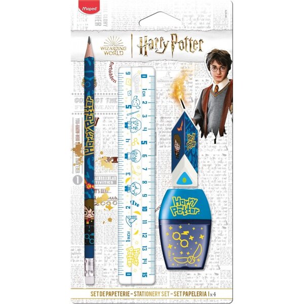 Maped Kit d'écriture HARRY POTTER KIDS  4 pièces  blister