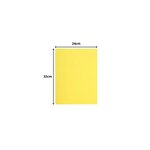 Paquet De 100 Chemises Flash 220 100  Recyclé - 24x32cm - Canari - X 5 - Exacompta