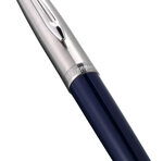 Waterman emblème stylo bille  bleu  recharge bleue pointe moyenne  coffret cadeau