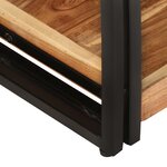 vidaXL Meuble TV 90x30x40 cm Bois d'acacia solide