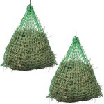 vidaXL Filet à foin 4 Pièces Rond 0 75 x 0 5 m PP