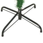 vidaXL Sapin de Noël artificiel renversé avec support Vert 210 cm