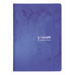 Cahier piqué 21x29 7 cm 192p séyès grands carreaux 70g CALLIGRAPHE